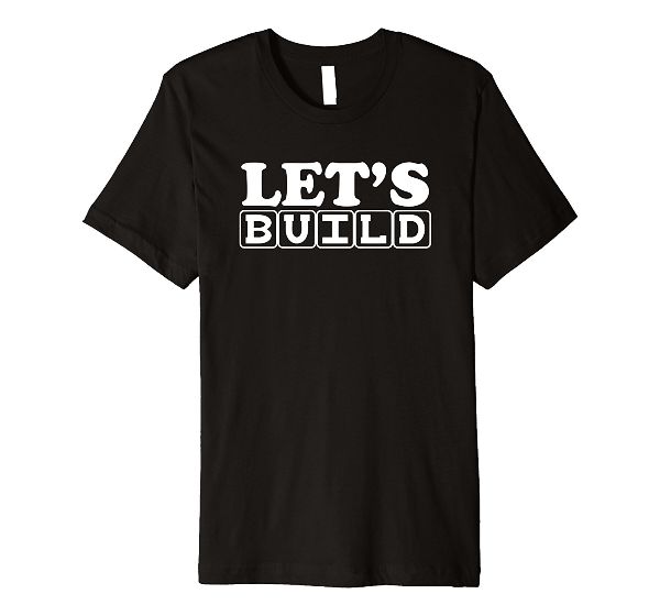  Let's Build urban T-Shirt 